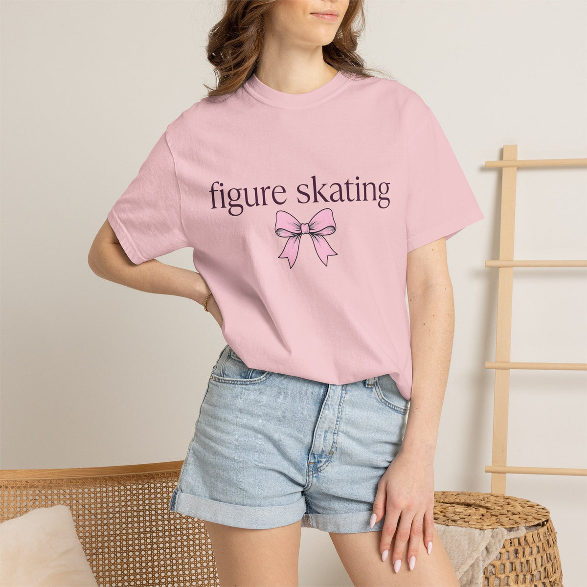 Rose Bow Shirt Figure Skating Competitor Gift Women product image 12
