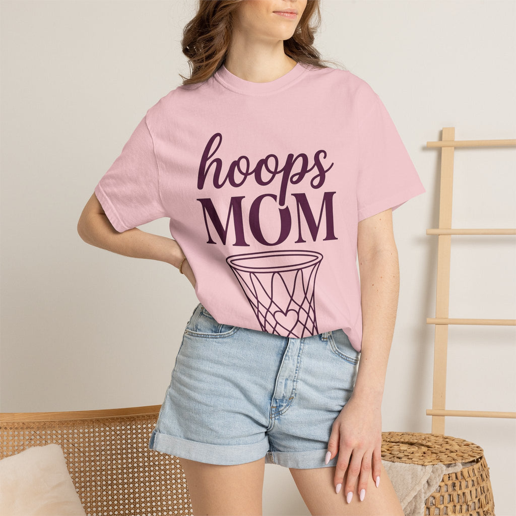 Basketball Hoop Shirt Moms Sports Gift for Women Modern Tee product image 12