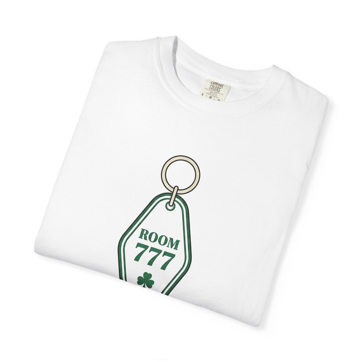 Key Tag Shirt St. Patrick's Day Luck Unisex Gift Retro Tee Keychain T-Shirt