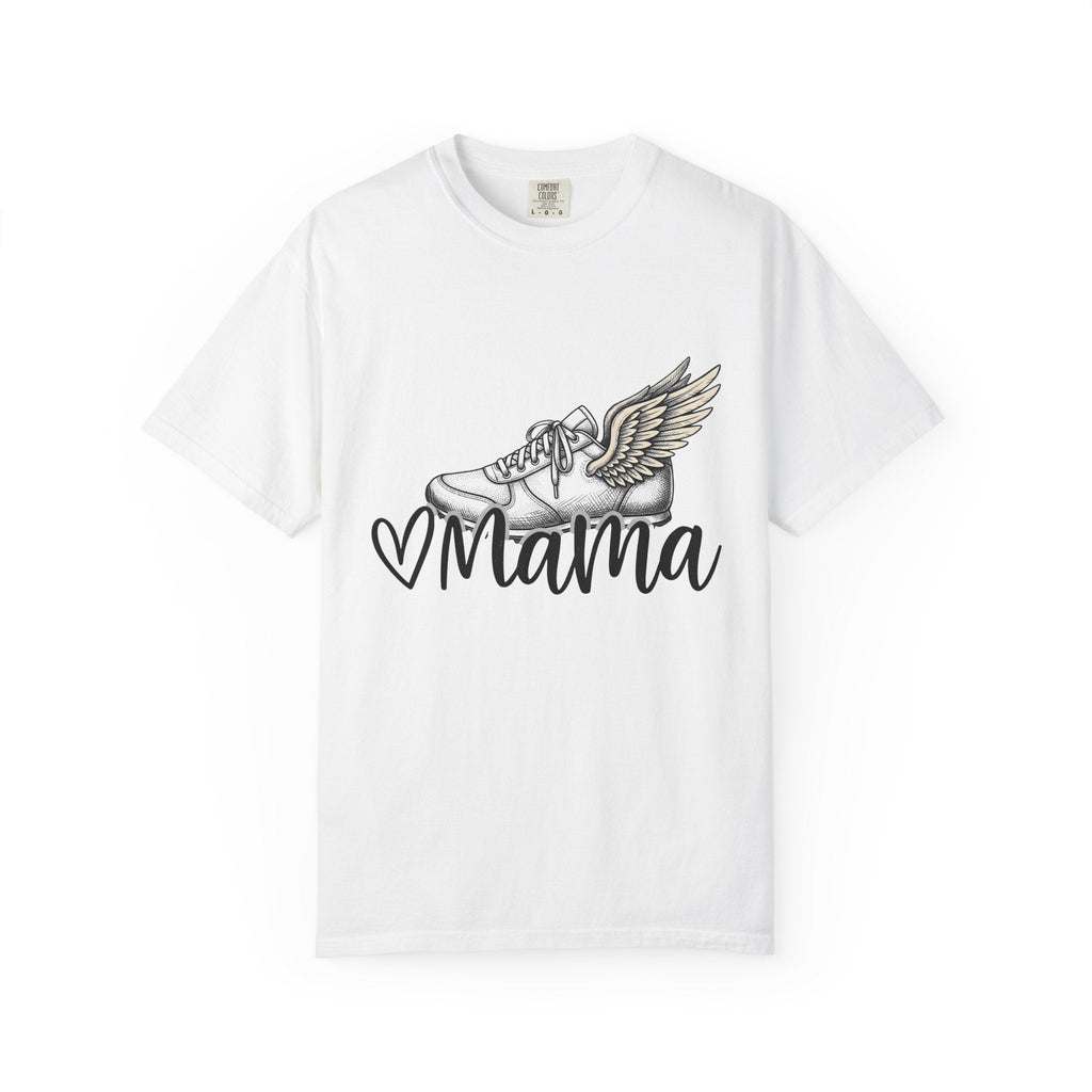 Winged Sneaker Shirt Moms Fitness Gift for Women Hand Drawn Tee Sneakers T-Shirt