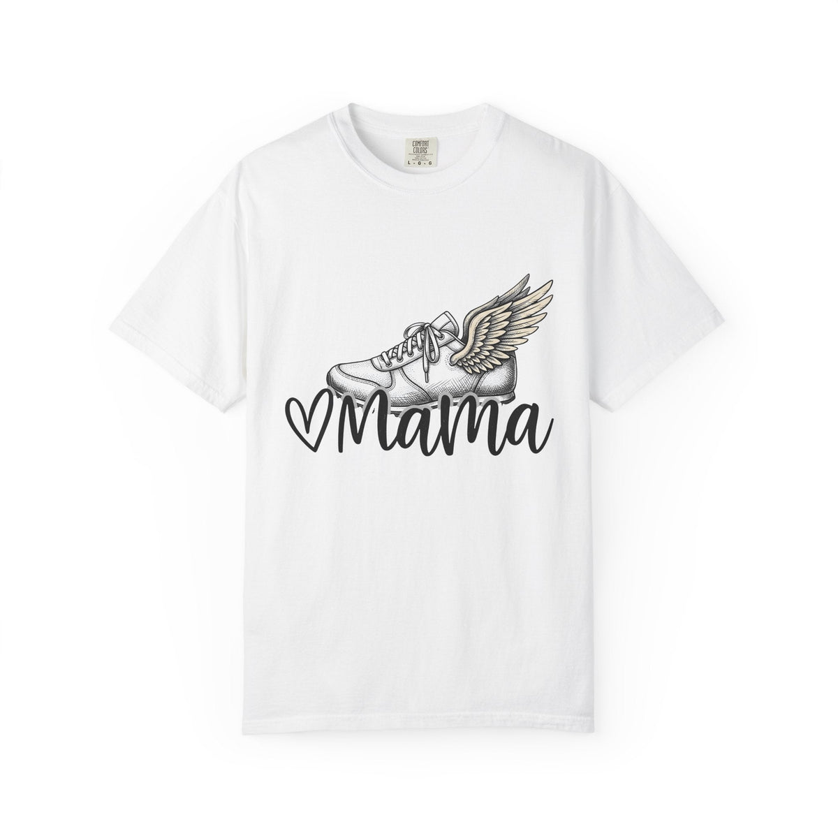 Winged Sneaker Shirt Moms Fitness Gift for Women Hand Drawn Tee Sneakers T-Shirt