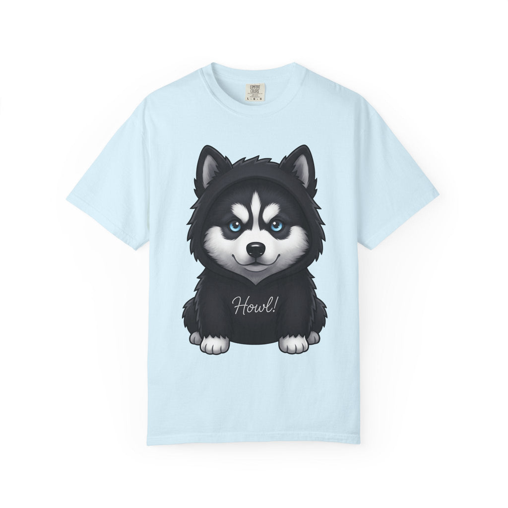 Husky Puppy Shirt Dog Animal Unisex Gift Cute Tee T-Shirt product image 2