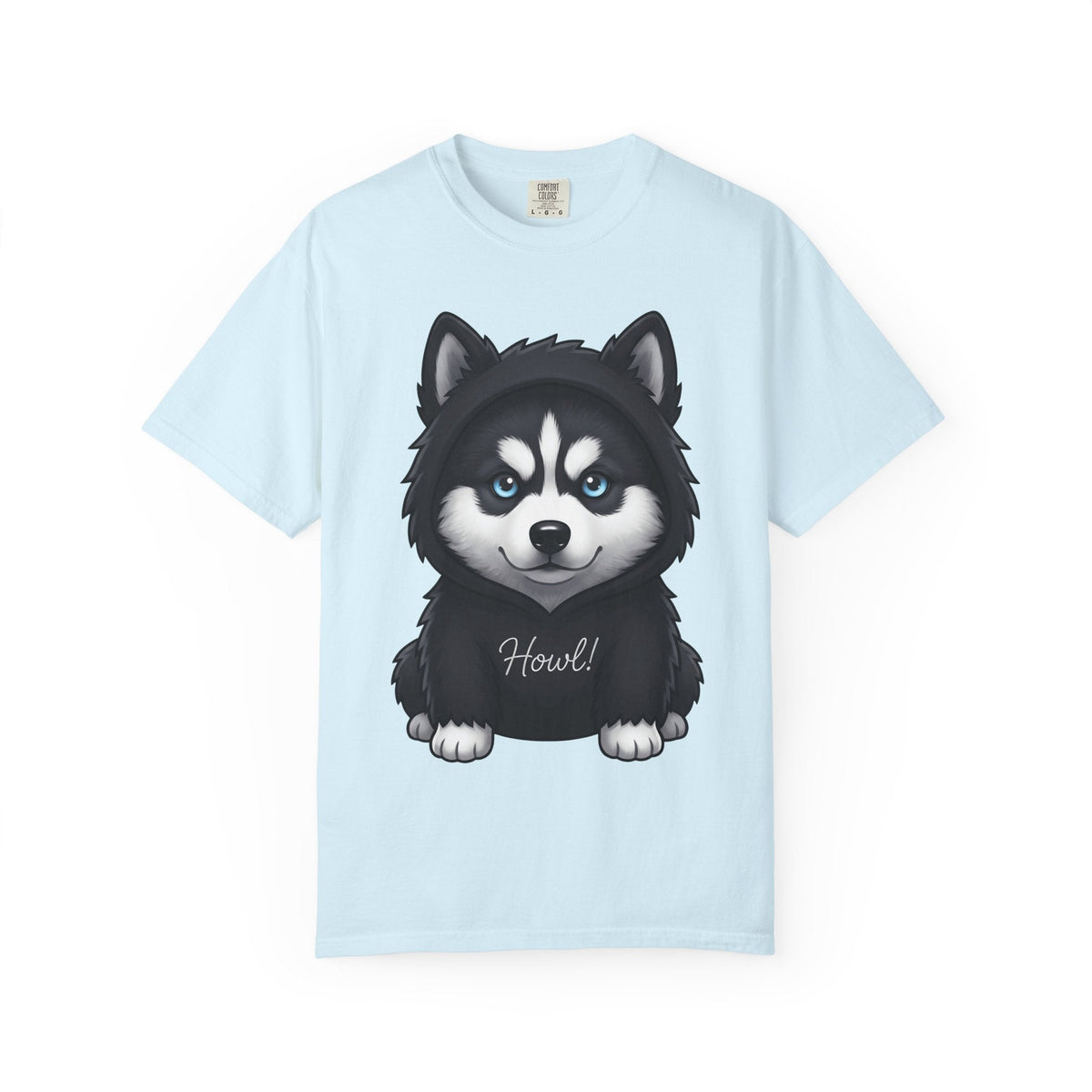 Husky Puppy Shirt Dog Animal Unisex Gift Cute Tee T-Shirt product image 2