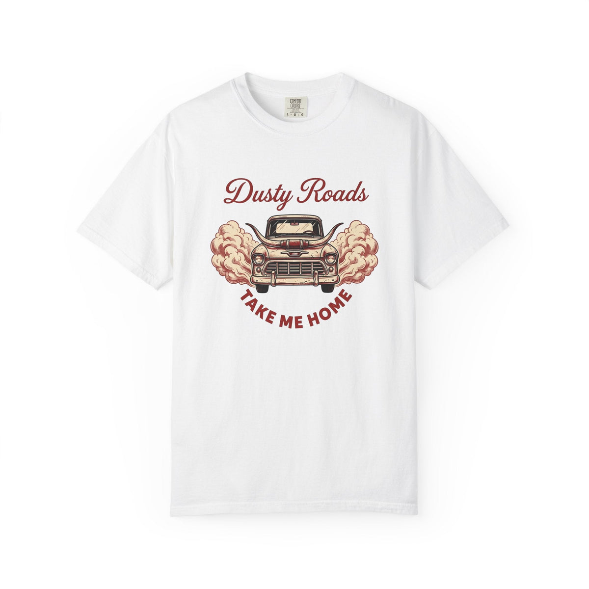 Old Pickup Shirt Cowgirl Barnyard Gift for Women Rugged Tee product image 1