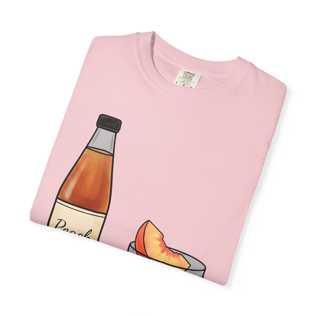 Peach Drink Shirt Fruit Food Unisex Gift Hand Drawn Tee product image 11