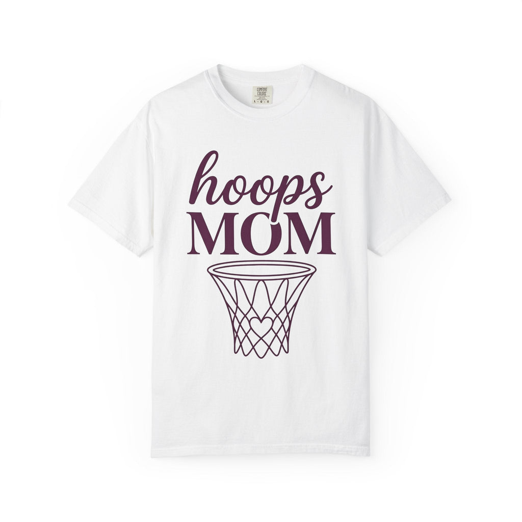 Basketball Hoop Shirt Moms Sports Gift for Women Modern Tee product image 1
