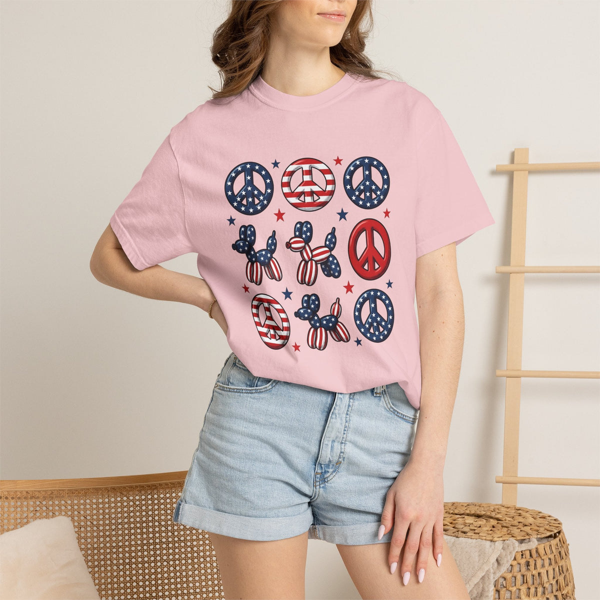 Usa Peace Gesture Shirt America 4Th Of July Party Unisex product image 12