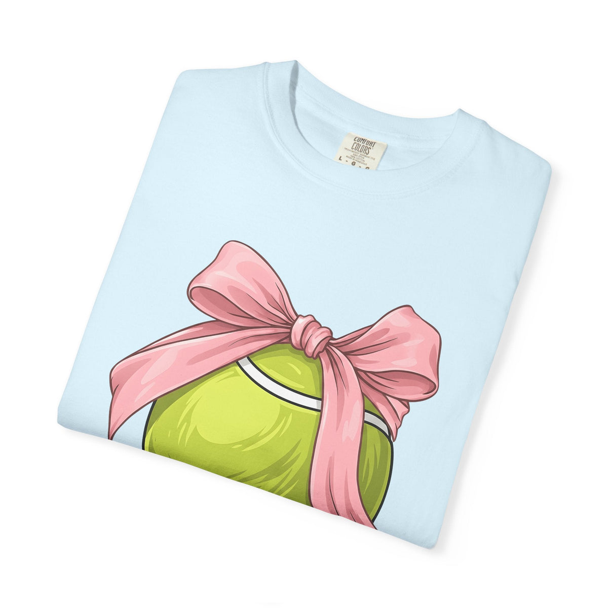Tennis Ball Bow Shirt Moms Exercise Gift Women Anime Tee product image 8