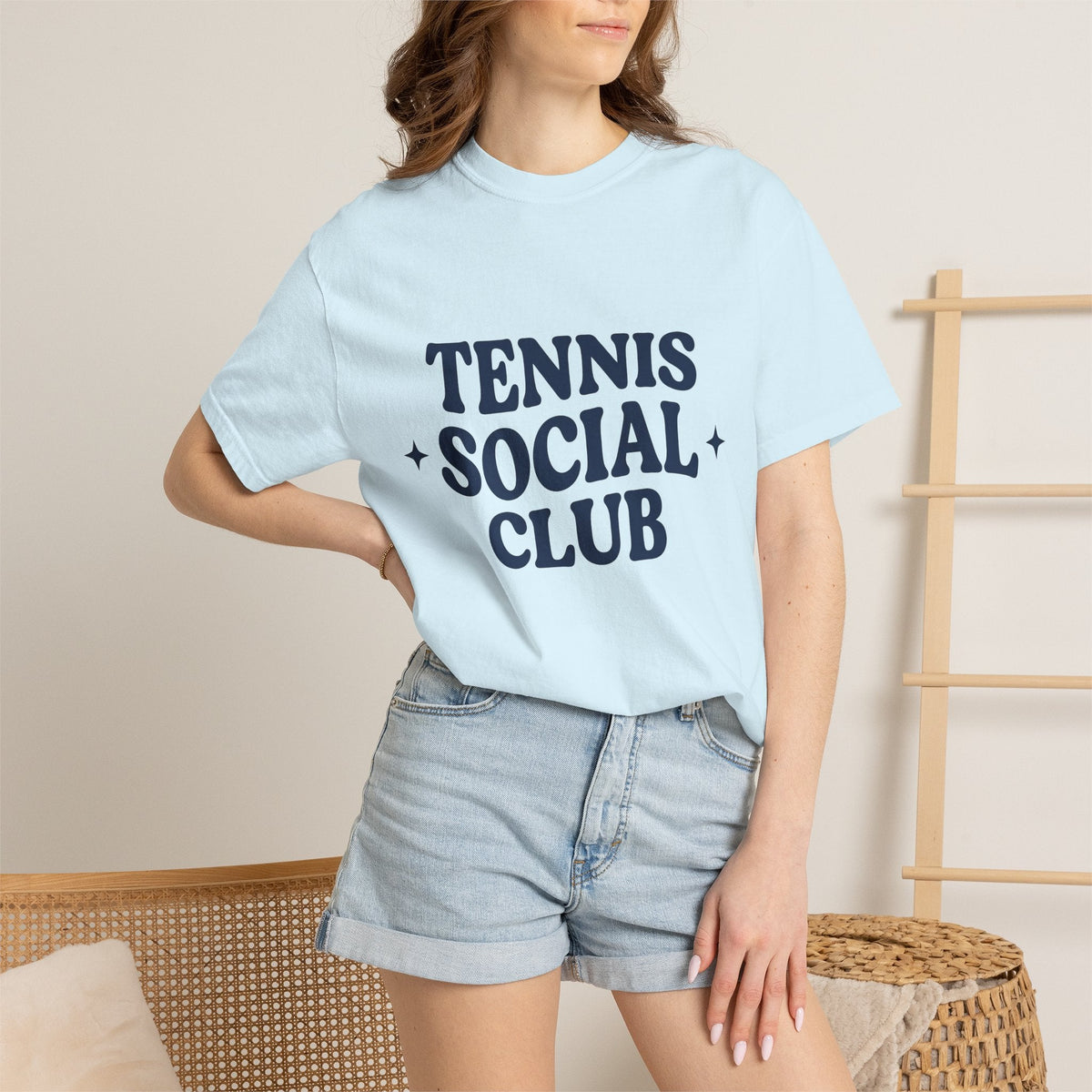 Old Text Design Shirt Tennis Squad Unisex Gift Distressed product image 9