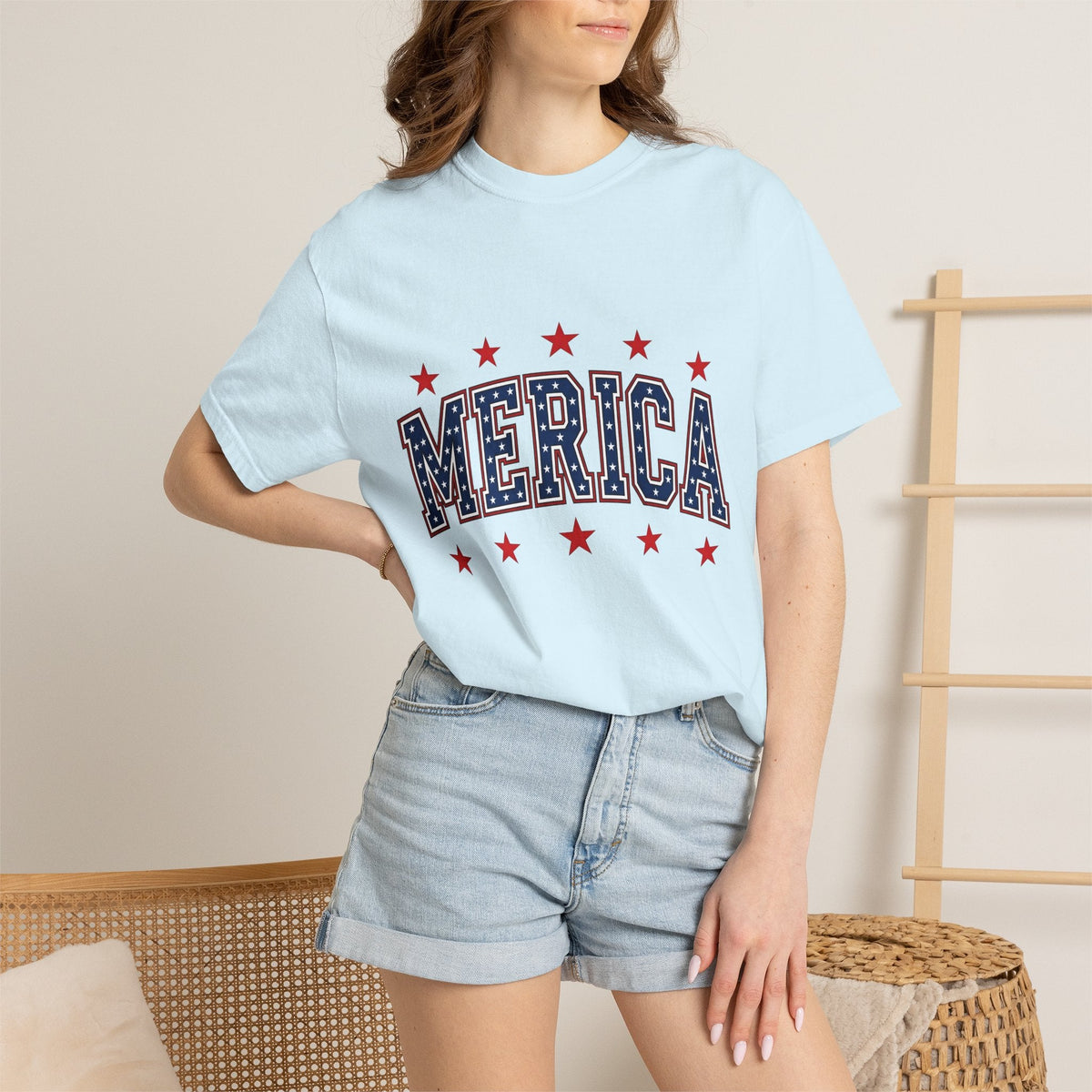 Patriotic Stars Shirt America 4Th Of July Festival Unisex product image 9