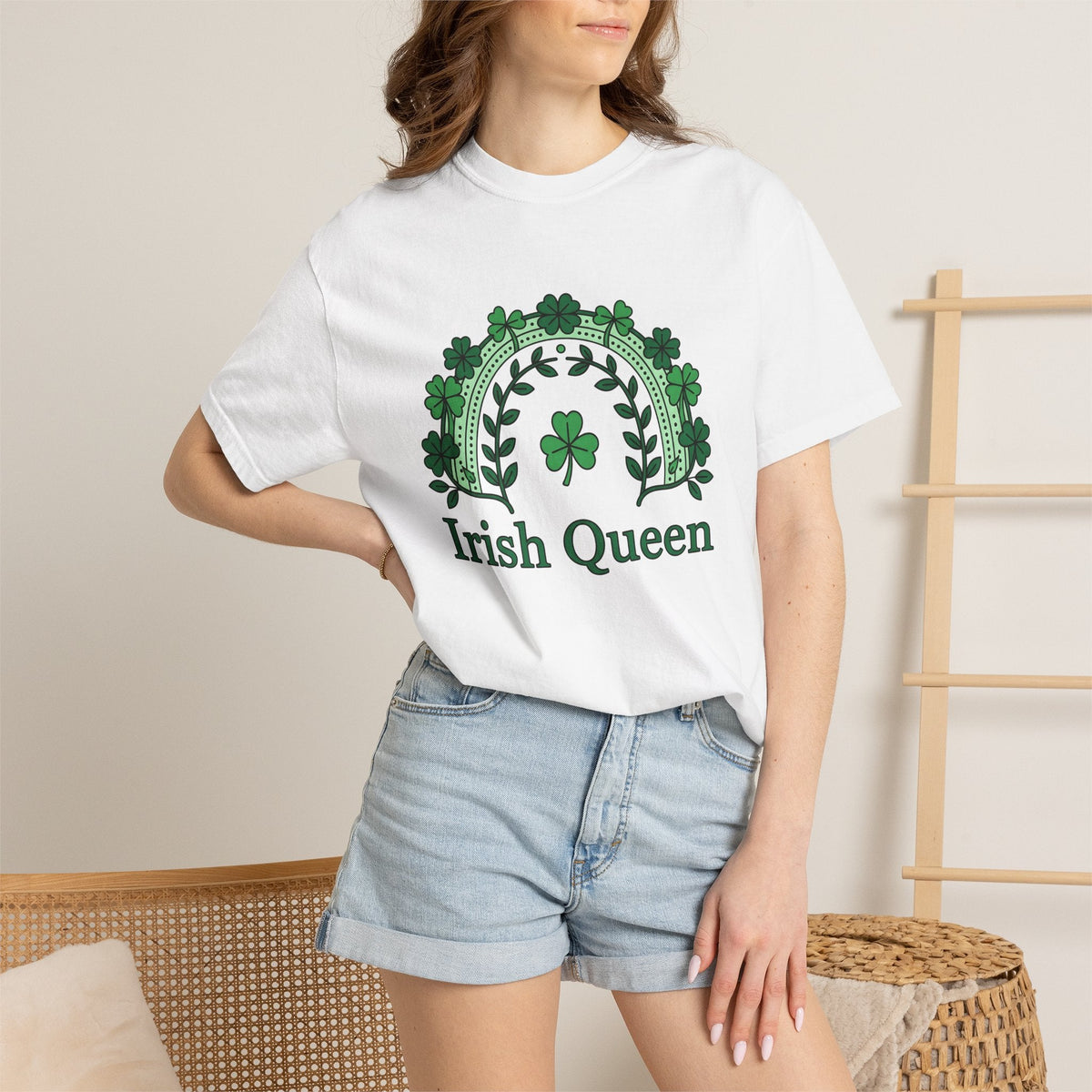 Shamrock Colors Shirt St Patrick's Day Gaelic Unisex Gift product image 6