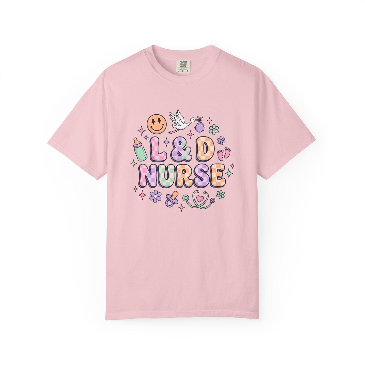 Stork Infant Shirt Nurse Baby Care Unisex Gift Playful Tee product image 3