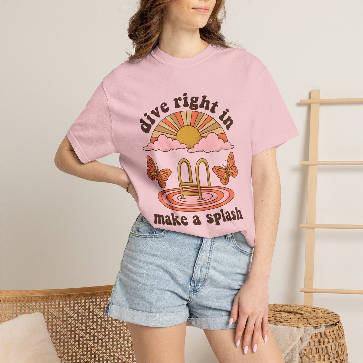 Swimming Ladder Shirt Sports & Activities Water Unisex Gift product image 12