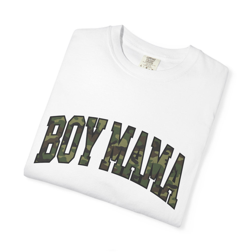 Camo Varsity Font Shirt Moms Kin Gift for Women Thick Tee product image 5