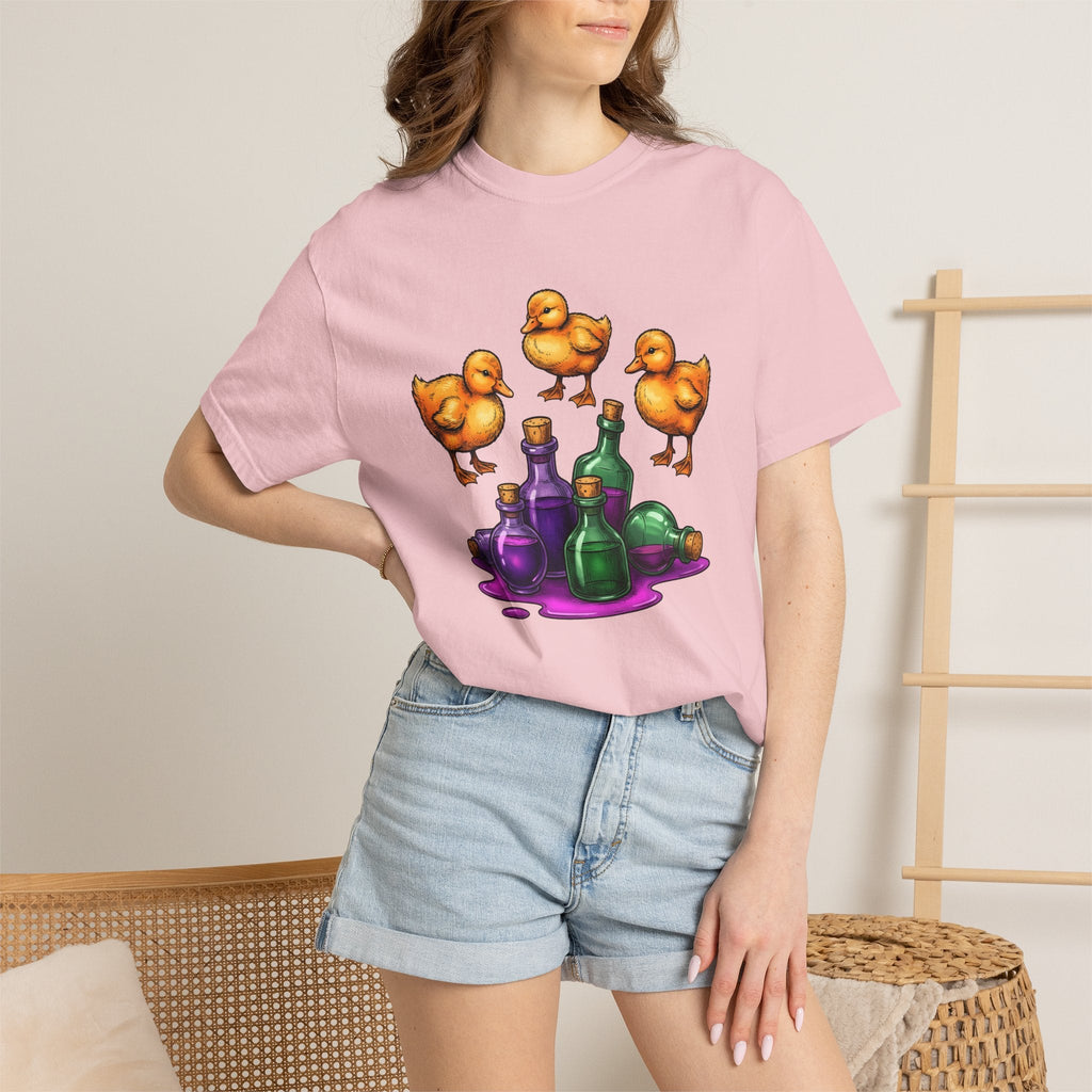 Ducklings Potion Bottles Shirt Halloween Animal Unisex Gift product image 13
