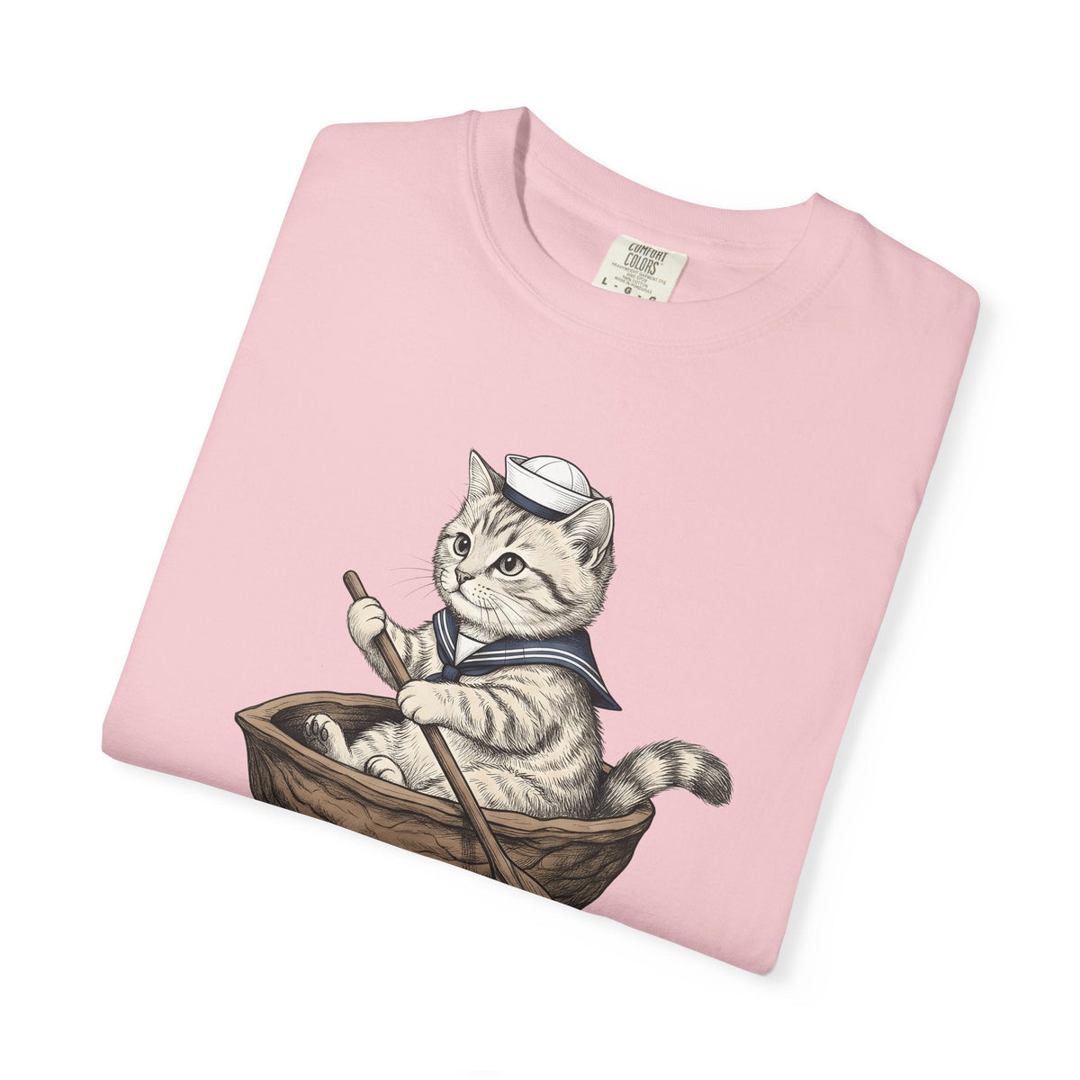 Pirate Cat Shirt Joke Gift Women Classic Tee Swashbuckler product image 11