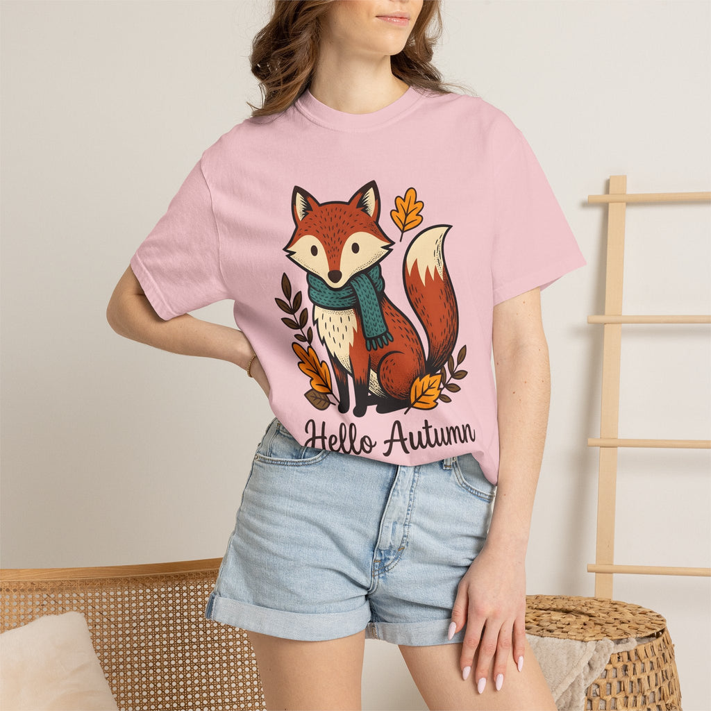 Fox Shirt Autumn Fauna Unisex Gift Adorable Tee Vixen product image 12