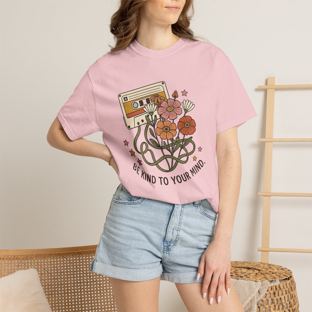 Cassette Tape Blooms Shirt Boho Chic Instruments Unisex product image 12