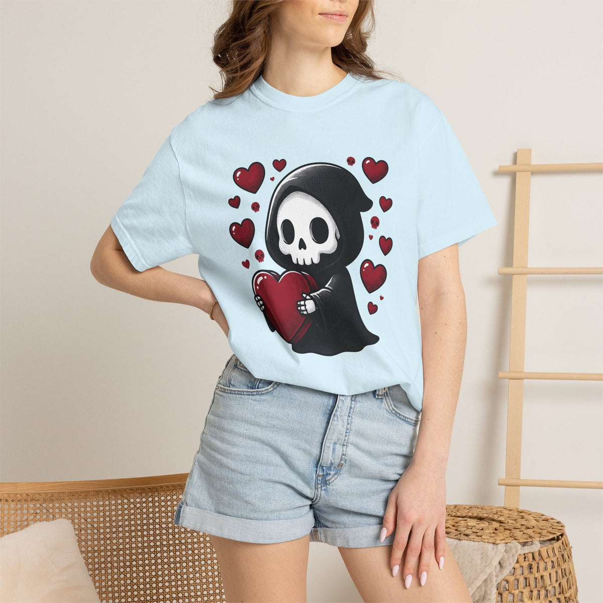 Adorable Reaper Shirt Valentine's Day Dark Unisex Gift product image 9