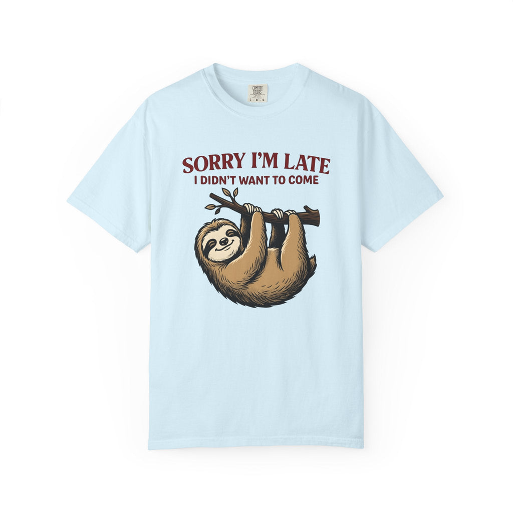 Sloth Branch Shirt Comedy Unisex Gift Doodle Tee T-Shirt Fan product image 2