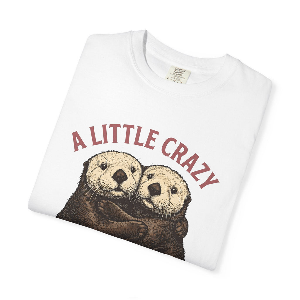 Otter Hug Shirt Funny Animal Unisex Gift Vintage Tee product image 5
