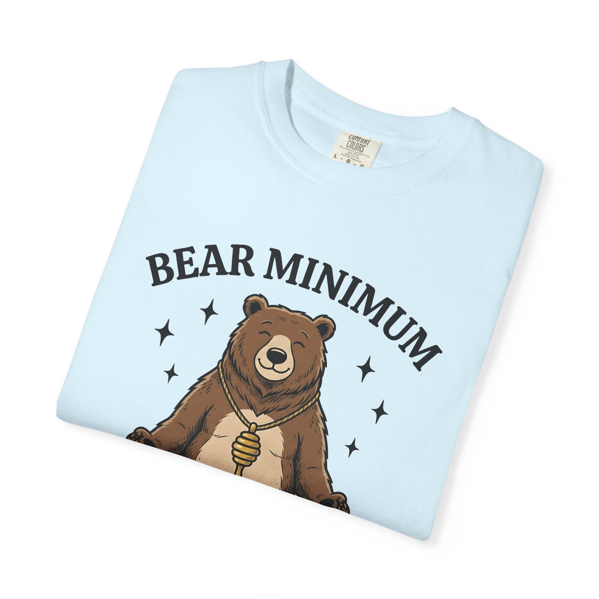 Calm Bear Shirt Yoga Fauna Unisex Gift Graphic Tee T-Shirt product image 8