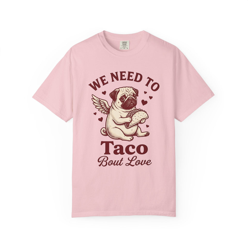 Pug Taco Shirt Valentines Day Dog Gift Women Vintage Tee product image 3