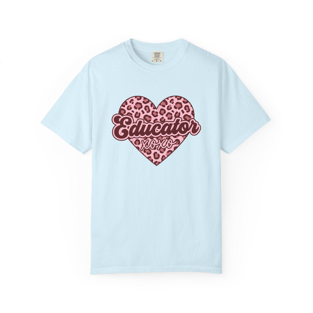 Spotted Heart Shirt Teacher Love Unisex Gift Graphic Tee product image 2
