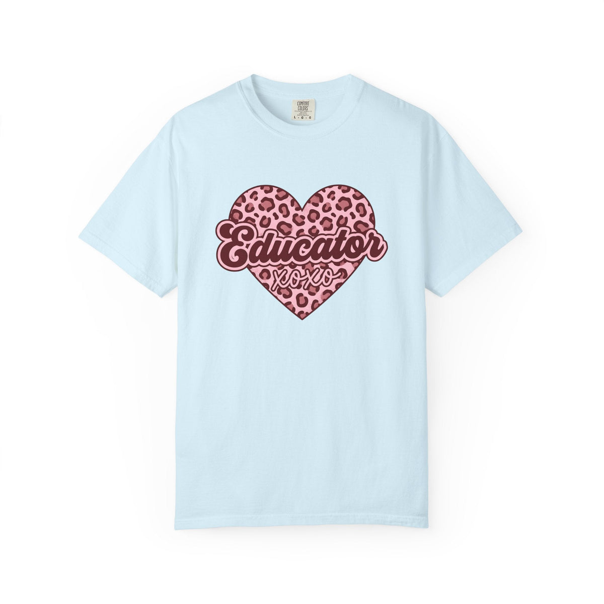 Spotted Heart Shirt Teacher Love Unisex Gift Graphic Tee product image 2