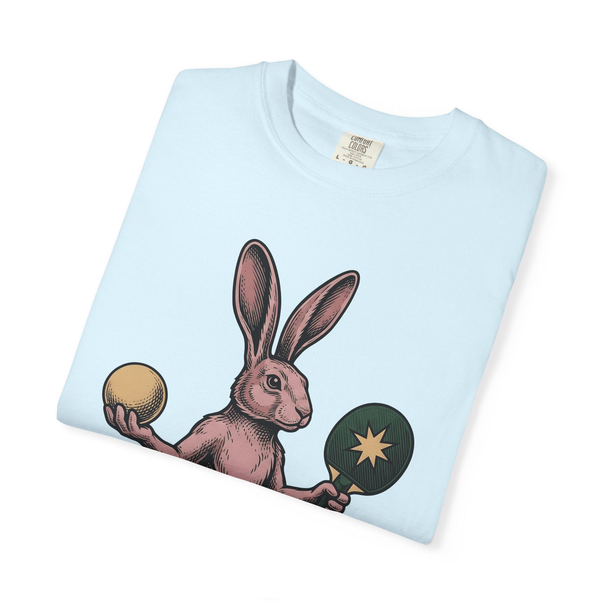 Bunny Ping Pong Shirt Sports Pet Unisex Gift Retro Tee product image 8