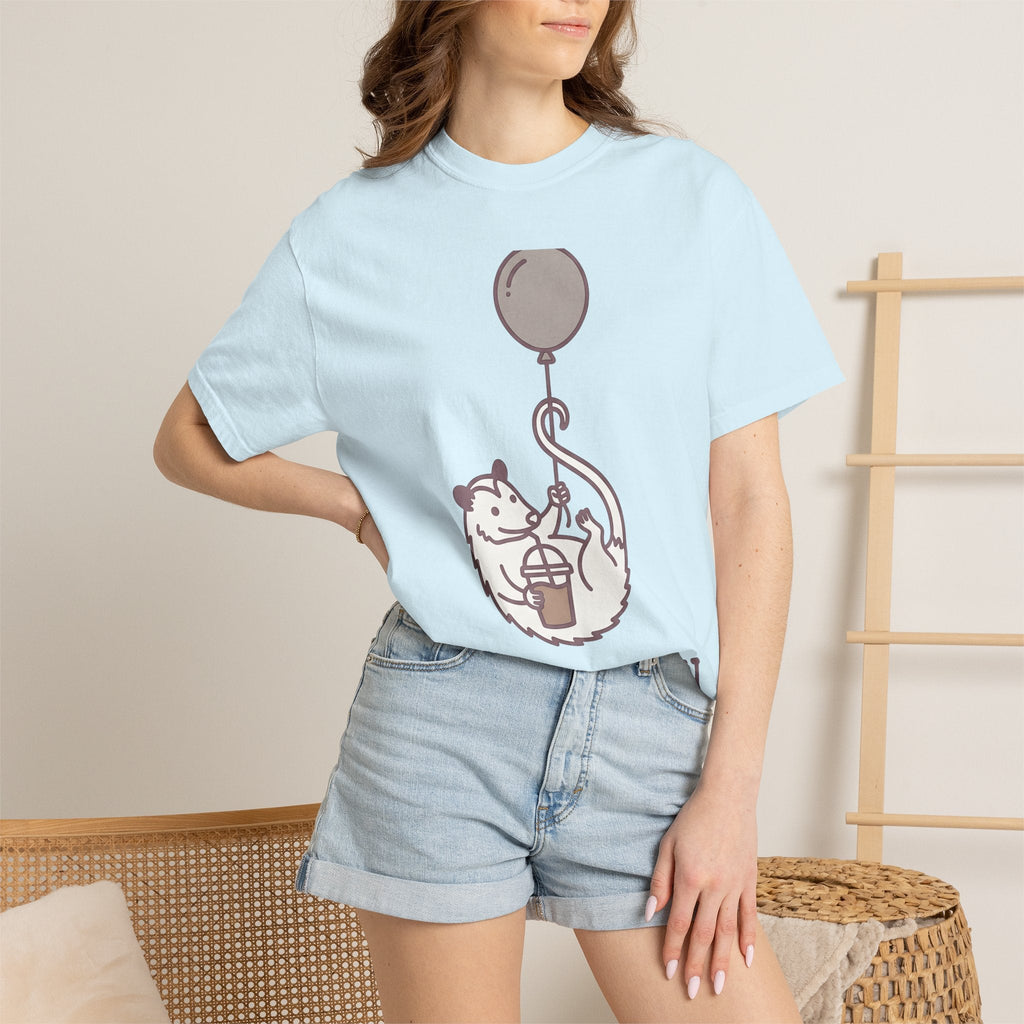 Possum Balloon Shirt Funny Animal Unisex Gift Cute Tee product image 9