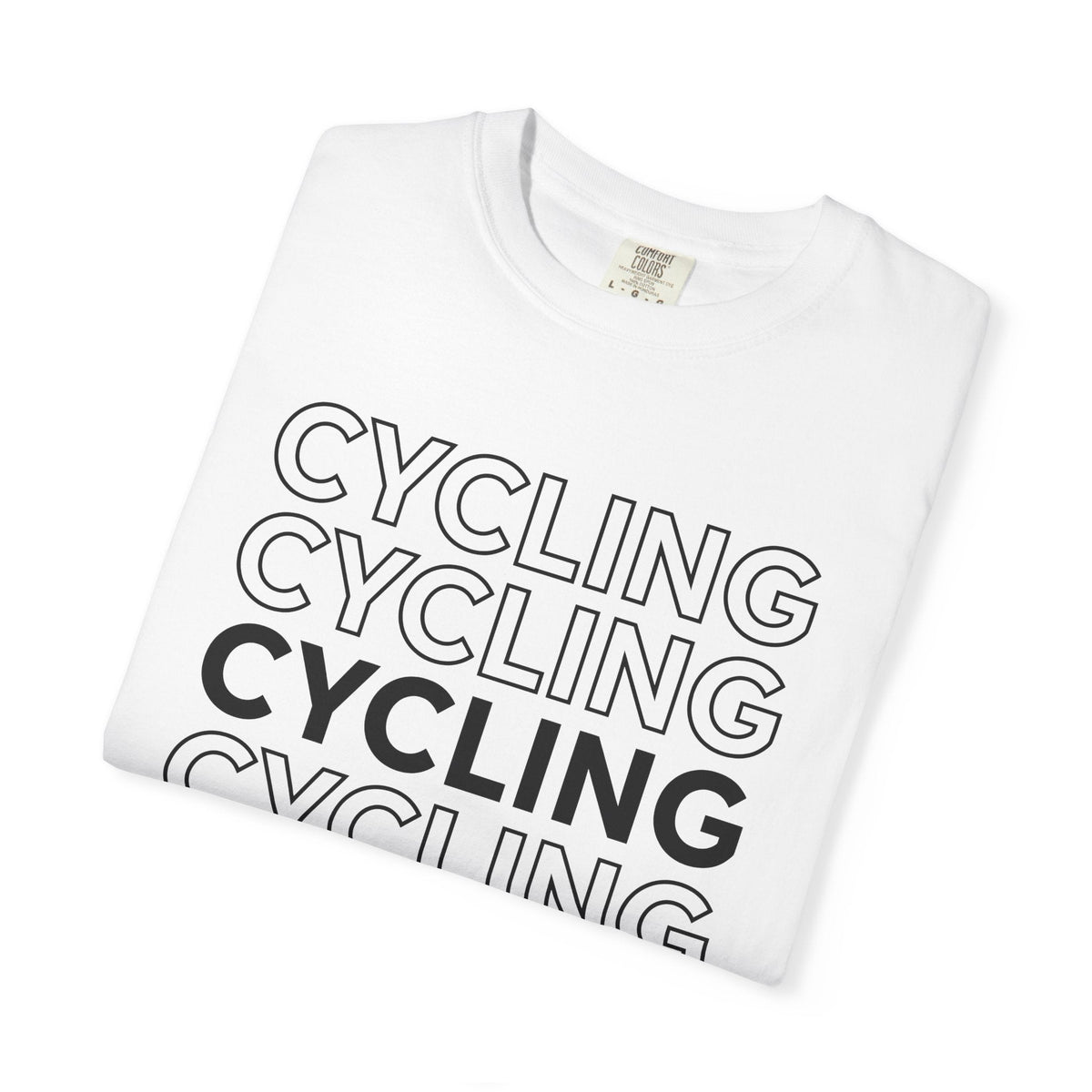 Bike Lettering Shirt Cycling Gym Unisex Gift Strong Tee product image 5