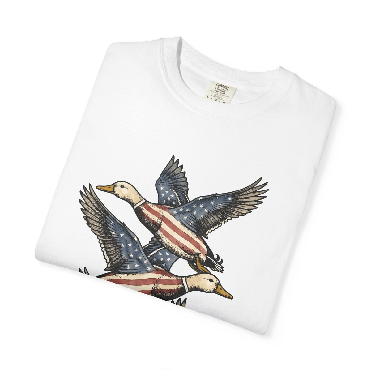 Patriotic Mallards Shirt 4th Of July Nature Gift Women product image 5