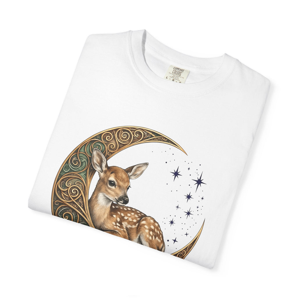 Deer Moon Shirt Animals Nature Unisex Gift Boho Tee product image 5
