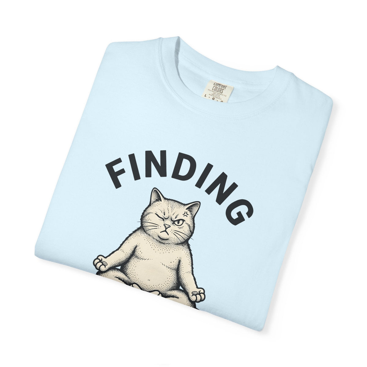 Zen Cat Shirt Fitness Unisex Gift Retro Tee Kitty T-Shirt product image 8