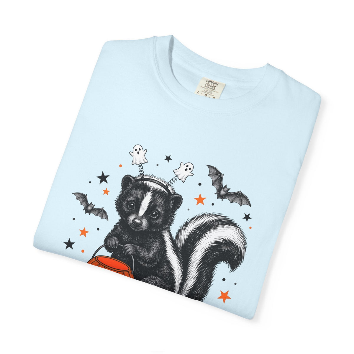 Skunk Spooky Shirt Halloween Animals Seasonal Gift Women product image 9