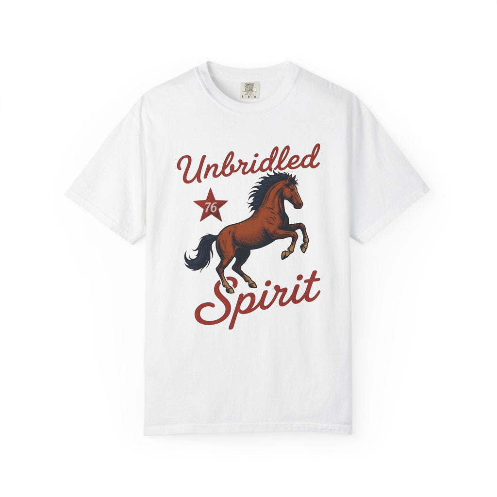 Bucking Horse Shirt America Flag Unisex Gift Retro Tee product image 1