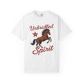 Bucking Horse Shirt America Flag Unisex Gift Retro Tee product image 1