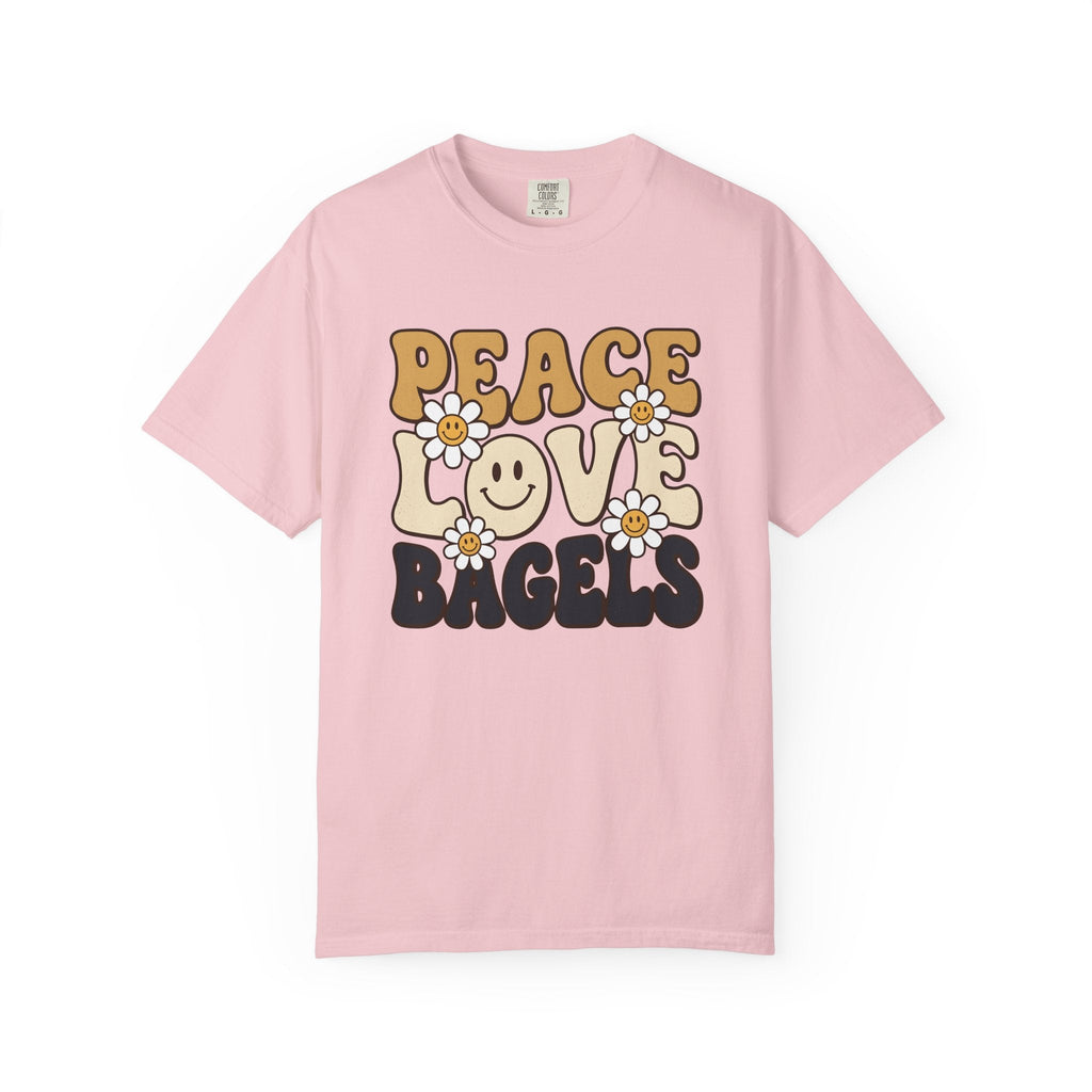 Bagel Art Shirt Bagels Pastry Unisex Gift Hand Drawn Tee product image 3