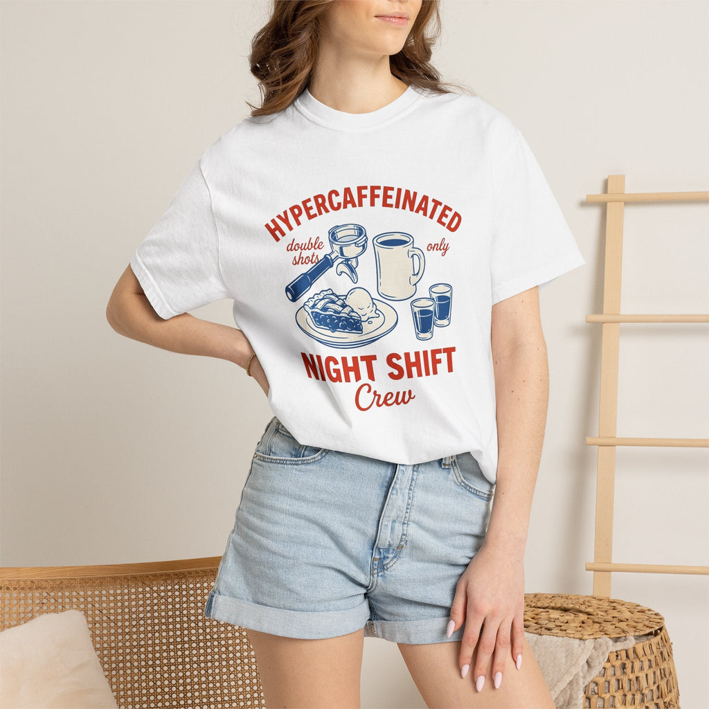 Coffee Cake Design Shirt Cuisine Unisex Gift Rustic Tee product image 6