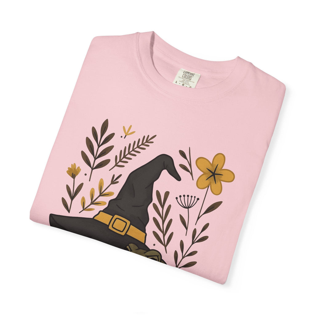 Toad Witch Hat Shirt Halloween Witch Unisex Gift Bohemian Tee Witch Hat T-Shirt