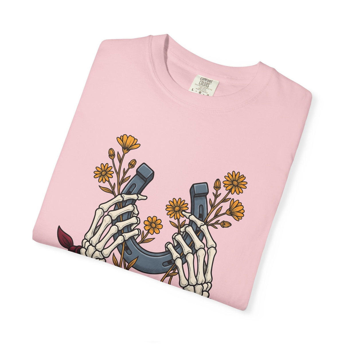 Bone Hands Horseshoe Shirt Cowgirl Ranch Gift Women Neo product image 11