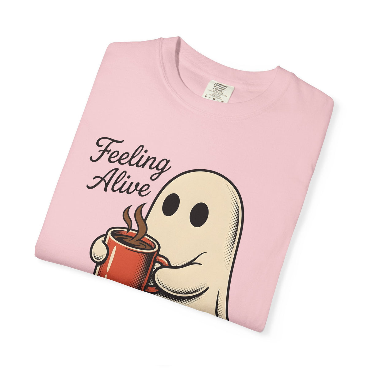 Spooky Coffee Shirt Halloween Espresso Unisex Gift Comic product image 12