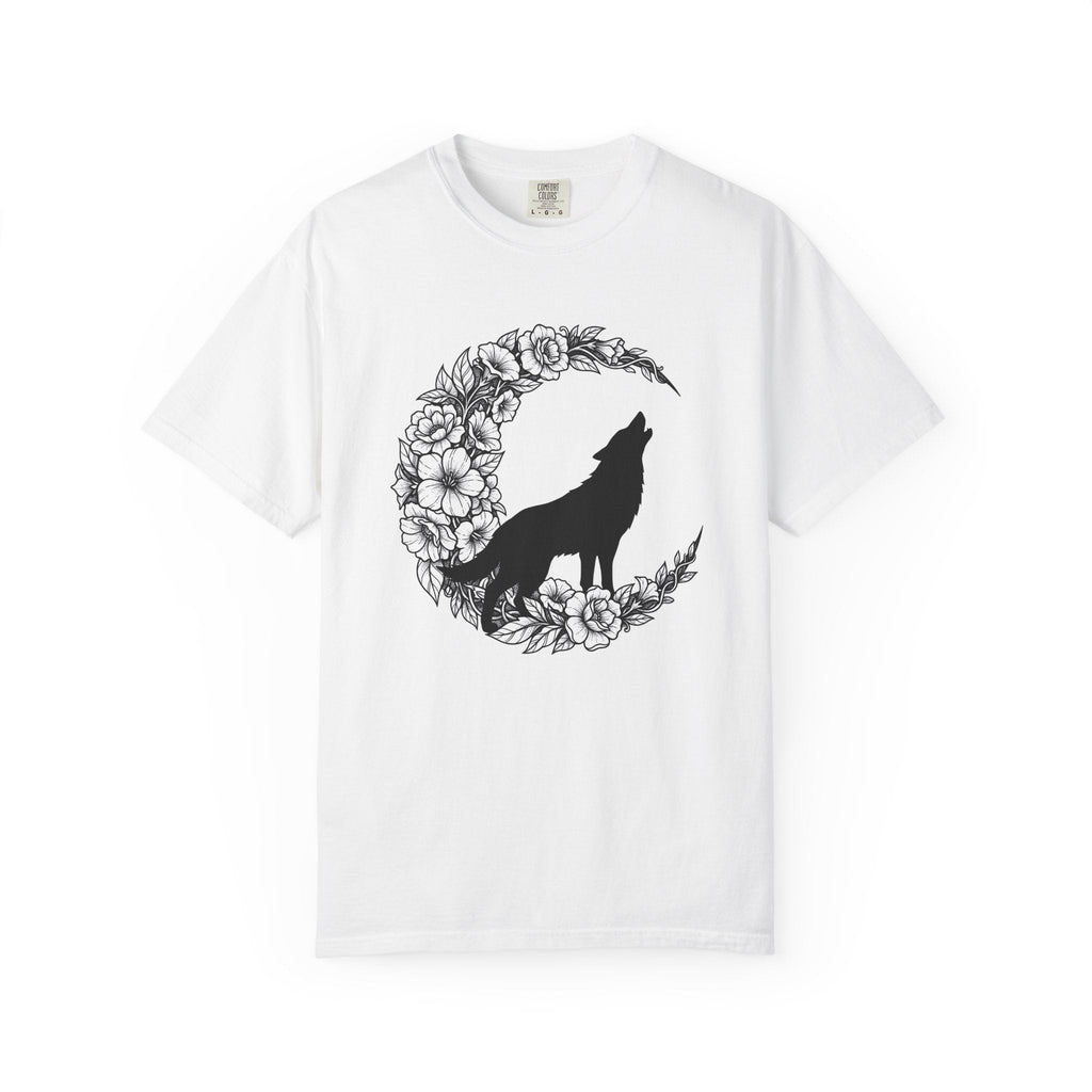 Wolf Moon Shirt Boho Chic Outdoors Unisex Gift Hippie Tee product image 1