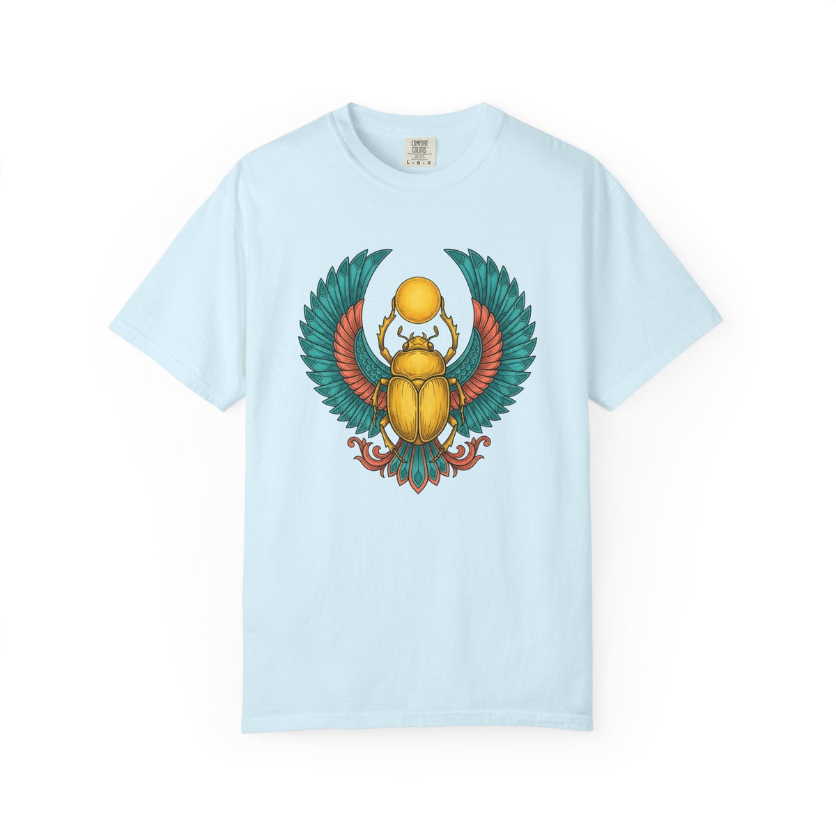 Scarab Bug Design Shirt Boho Chic Supernatural Gift Women product image 2