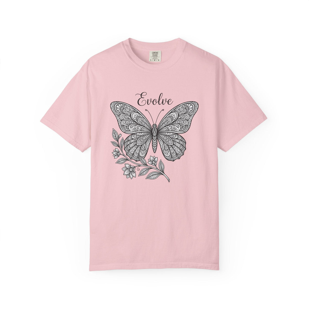 Butterfly Print Shirt Animals & Flowers Flora Unisex Gift product image 3