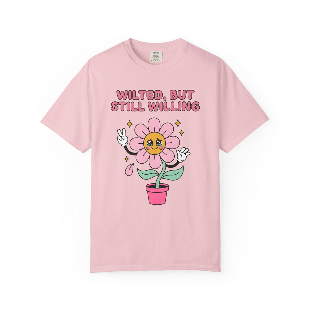 Cute Flower Shirt Funny Inspiration Unisex Gift Chibi Tee product image 3