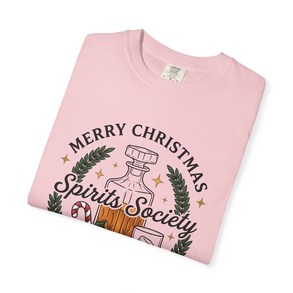 Bourbon Decanter Seasonal T-Shirt – Christmas Holiday Drink product image 11