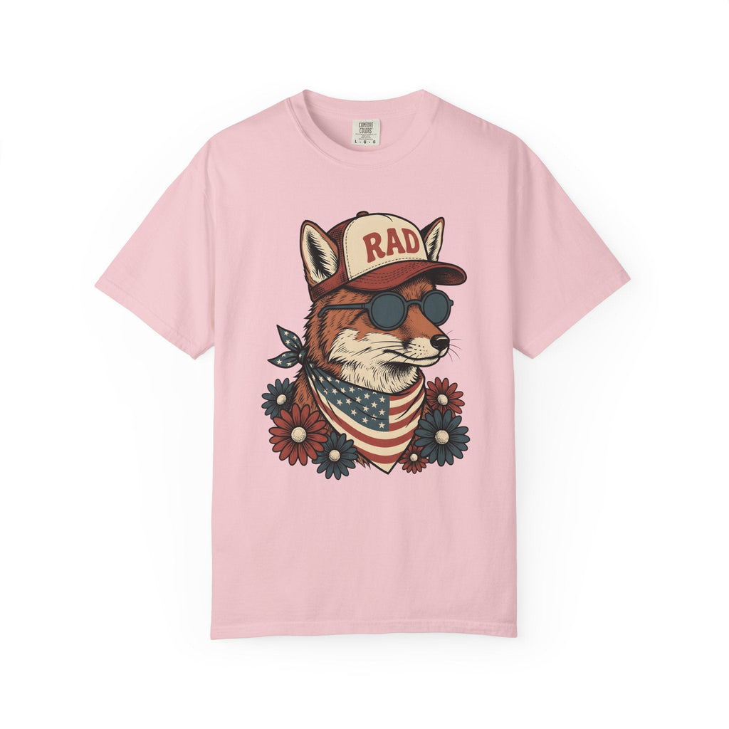 Fox Eyeglasses Shirt 4th Of July Fauna Unisex Gift Classic product image 3