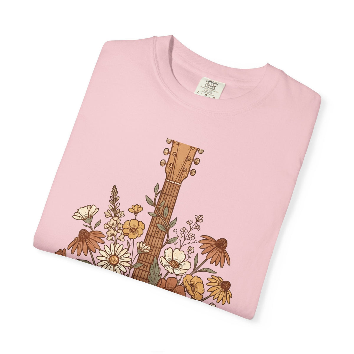 Floral Guitar Art Shirt Cowgirl Melody Gift Women Western product image 11